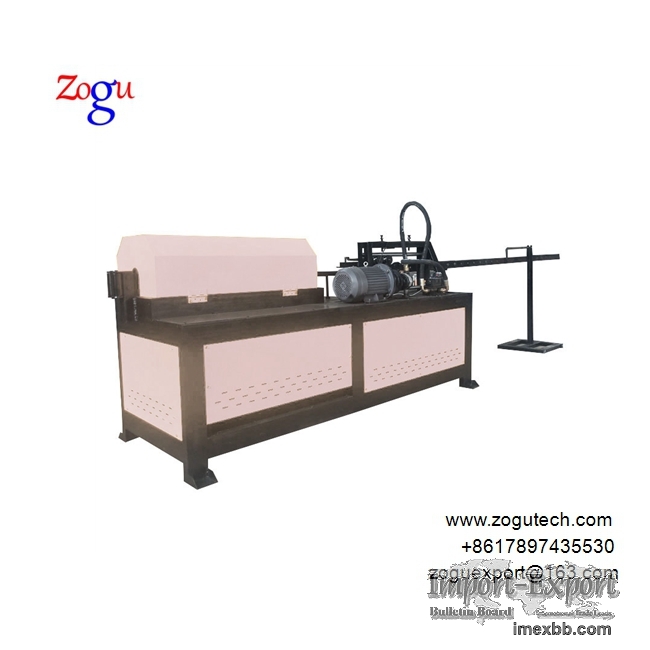 Wire straightening and cutting machine