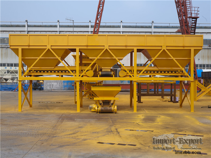 Aggregate batching machine