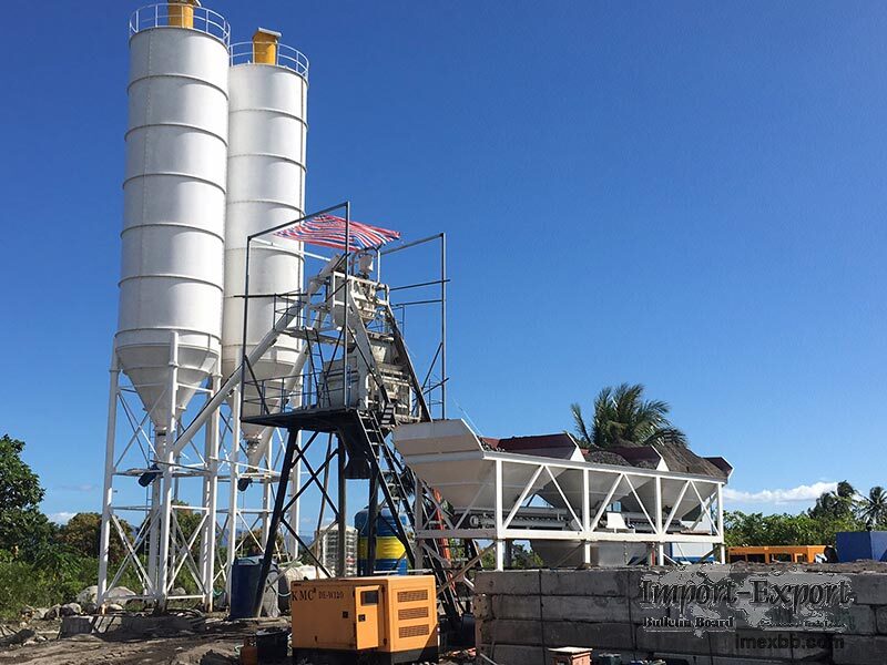 Stationary Concrete Batching Plant