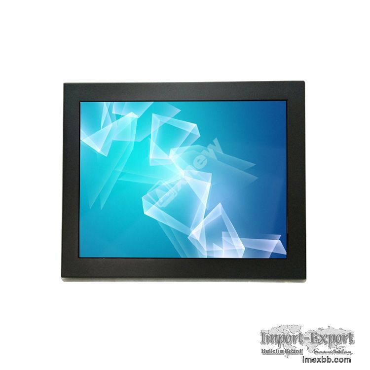 15 Inch industrial monitor with 10 point capacitive touch