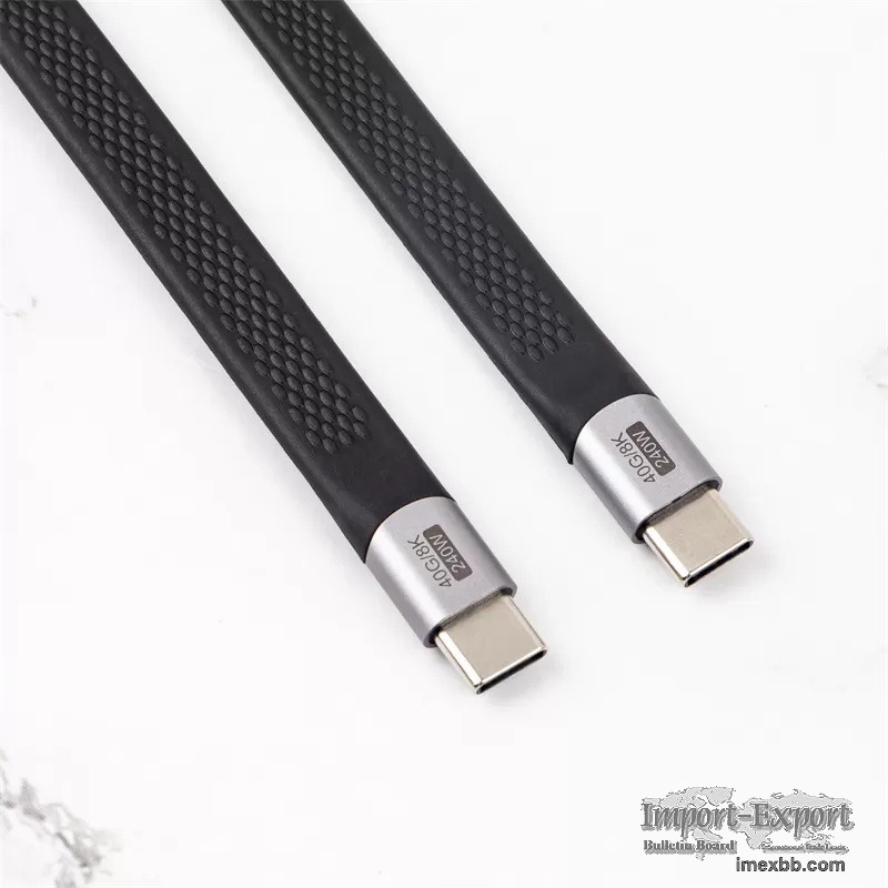 USB4 Full-featured flat cable 40G