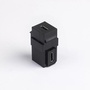 90 degree USB-C Keystone jacket