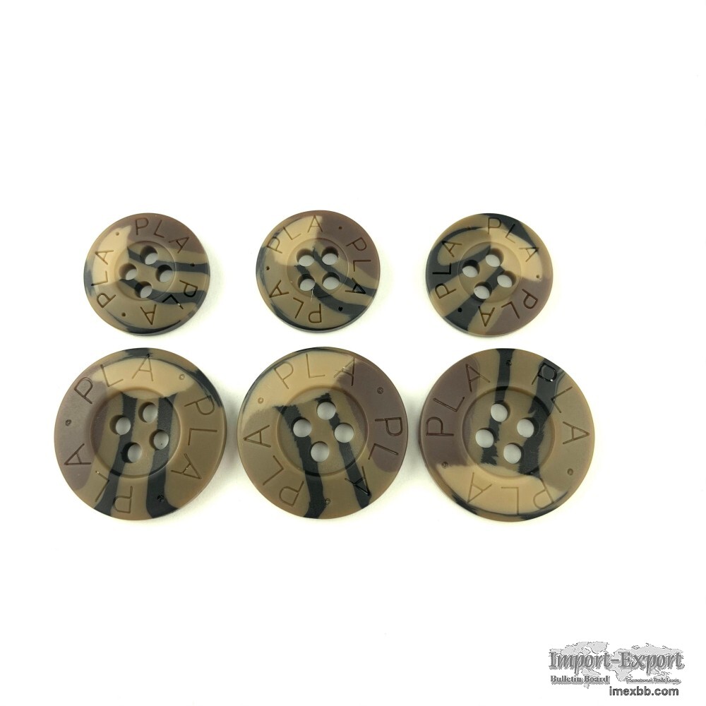 High Strength Durable Resin Military Buttons