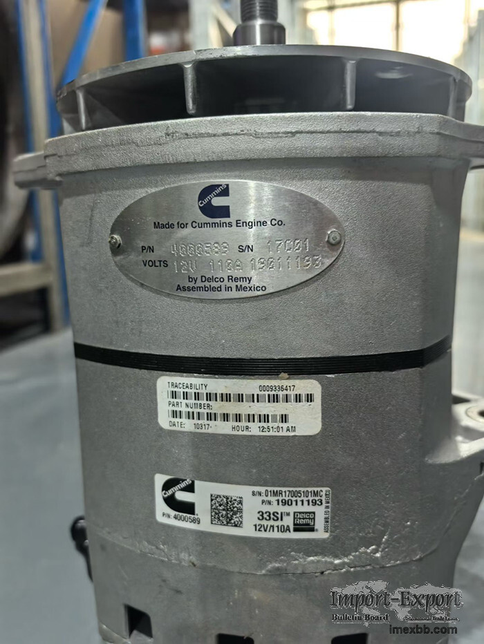 Cummins Alternator  4000589