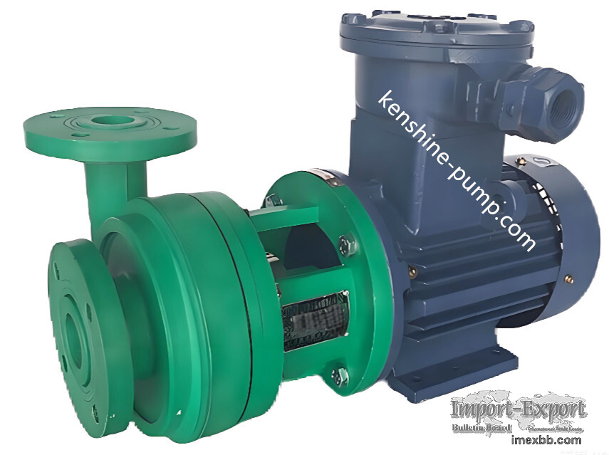FPD Polypropylene centrifugal pump close coupling type