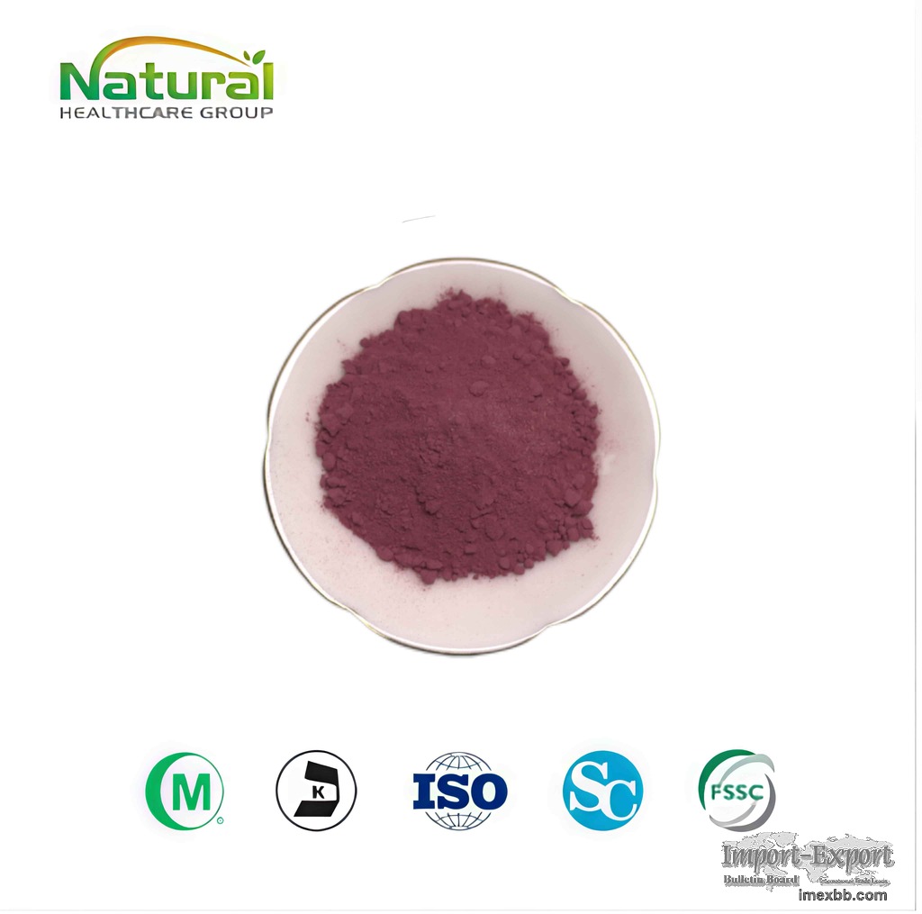 Natural Cranberry Fruit Powder, 25% Anthocyanin, Food Grade Raw Material
