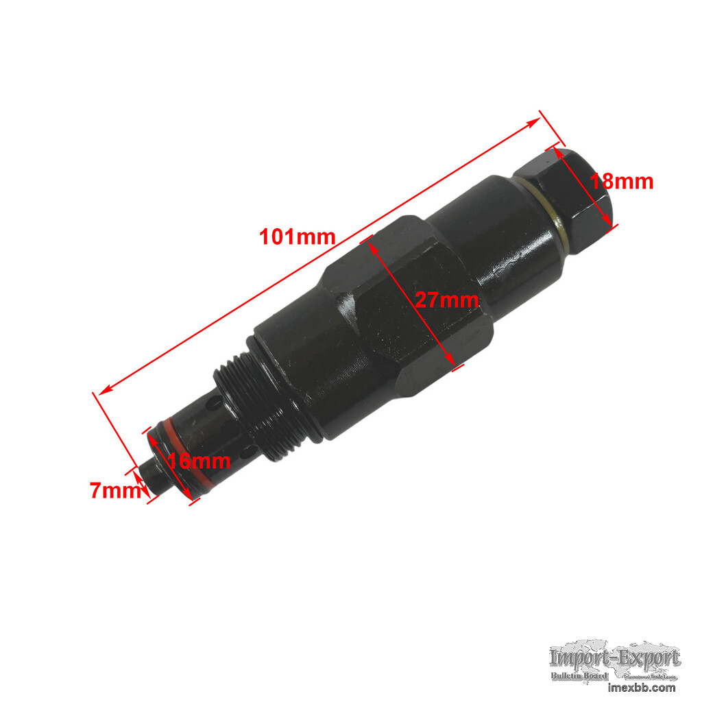 Pressure Relief Valve for China Excavator