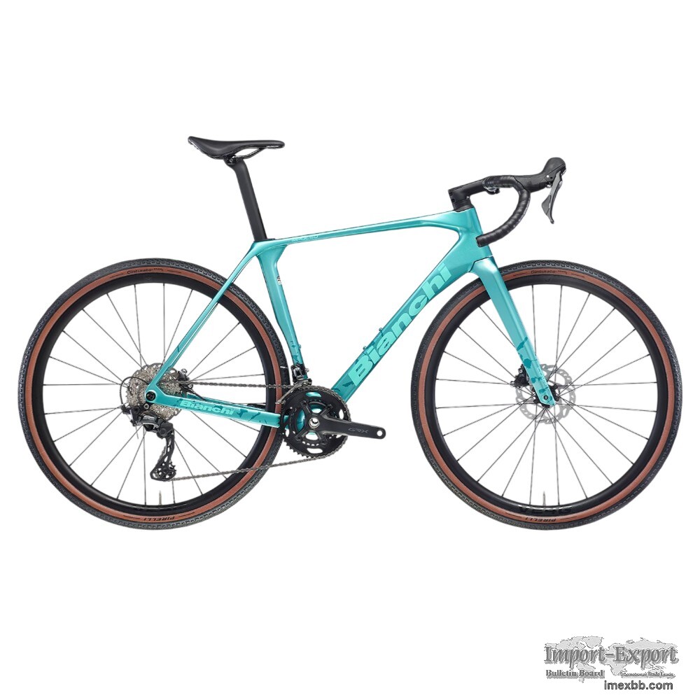 2026 Bianchi Impulso Comp Shimano GRX 610 Carbon Race Gravel Bike 