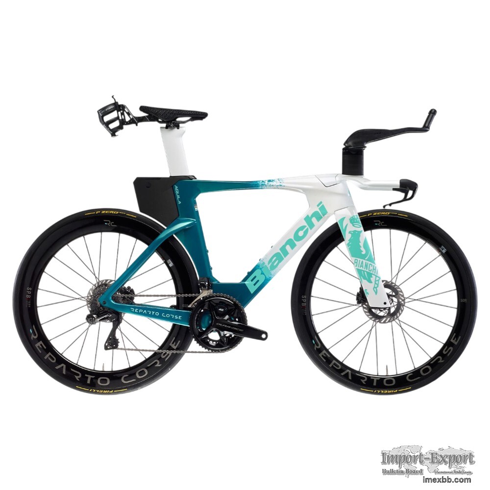 2026 Bianchi Aquila RC SRAM Force AXS Carbon Triathlon Bike (INDORACYCLES)