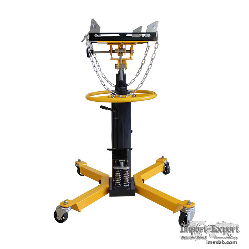 Transmission Jack Hydraulic Telescoping Transmission Jack 1300lb Capacity F