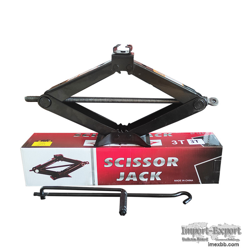 3 Ton Car Jack - Heavy Duty Scissor Jack Tire Changing Kit for SUV