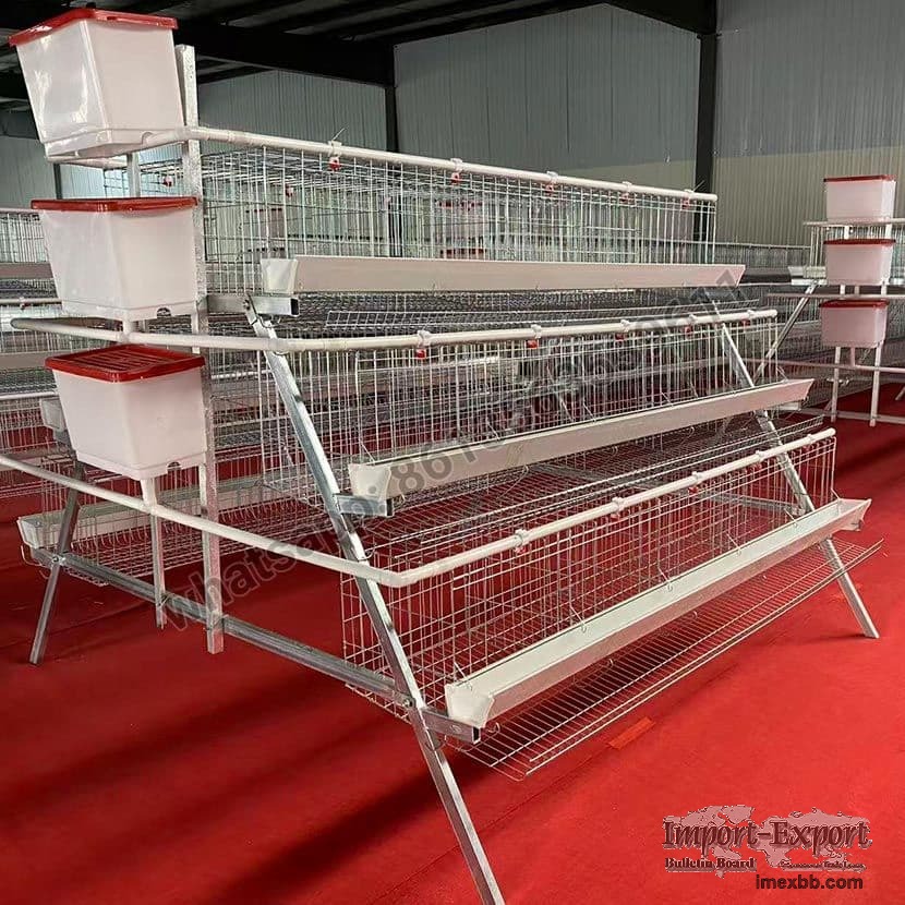 A Type Manual Layer Chicken Cage