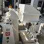 Bottom-turning hydraulic box turner machine