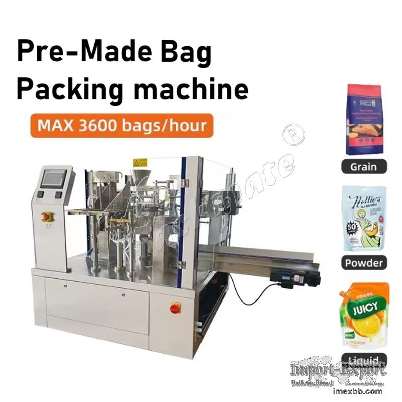Simply Maneuverable 60 Pouches Per Minute Semi