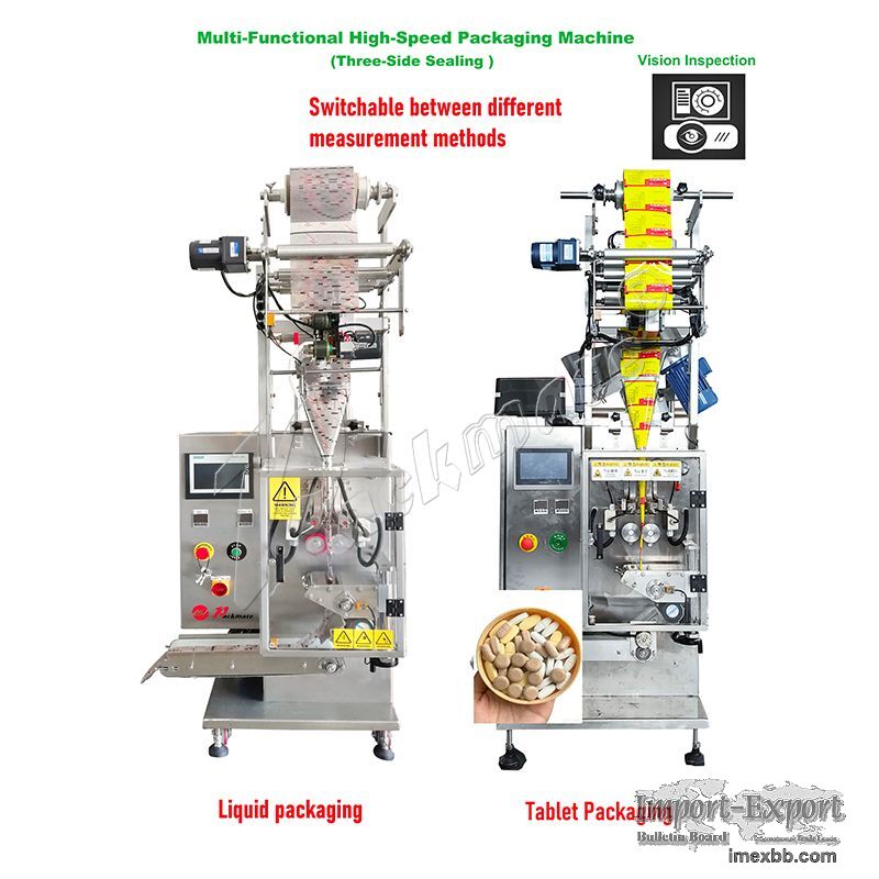 Automatic High Speeed Three-Side Sealing Food Packaging Equipment