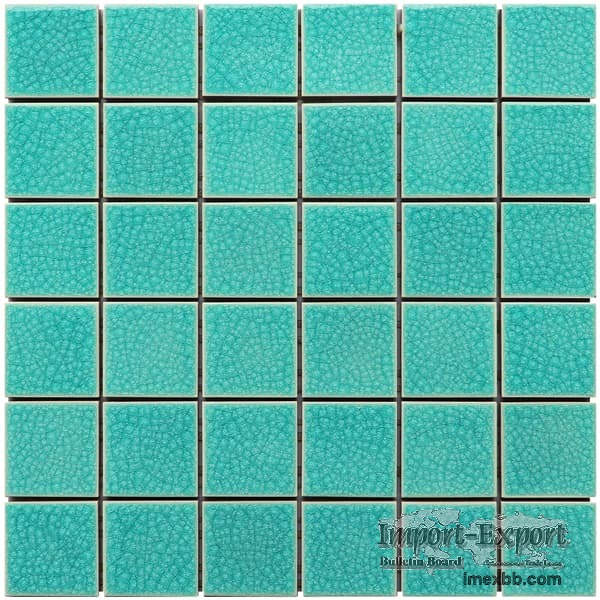 Ice Crack Porcelain Tile Swimming Pool Design