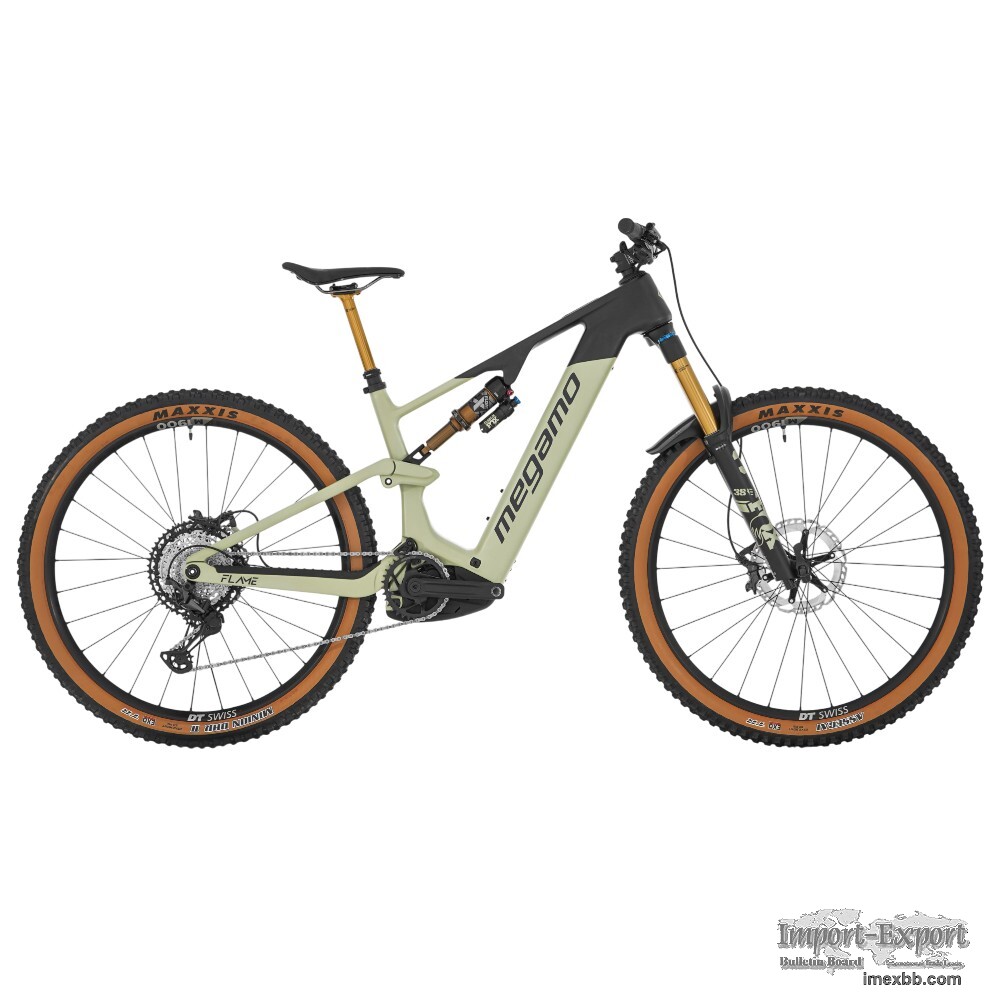 2026 Megamo Flame CRB 03 Carbon Electric Trail Mountain Bike(WORLDRACYCLES)