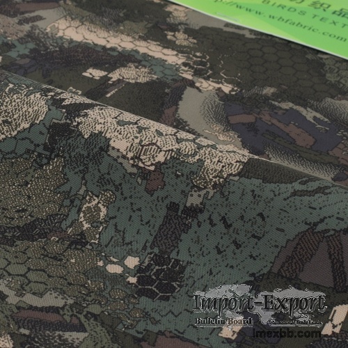 100 Polyester Bionic Printed TPU Coating fabric