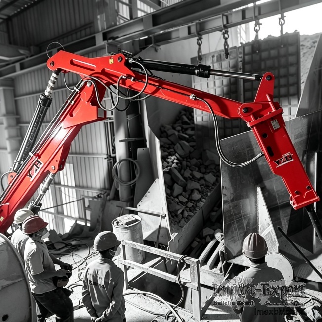 YZH BB600A Stationary Boom Crushing System