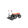 Four-wheel Concrete Laser Screeding Robot