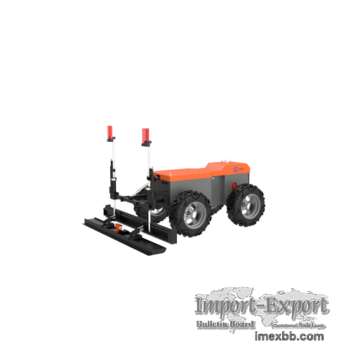Four-wheel Concrete Laser Screeding Robot