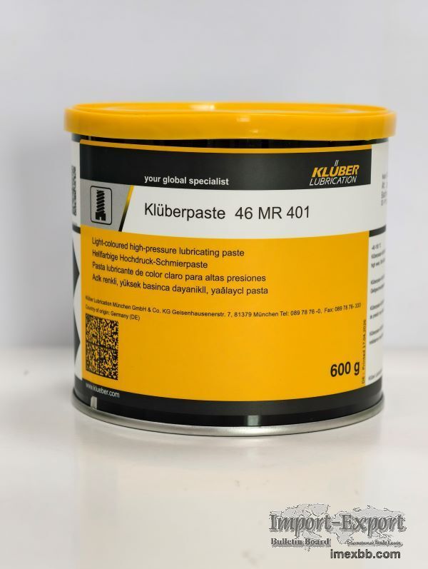 Klüberpaste 46 MR 401 Multipurpose Lubricating Paste for Lubrication and As