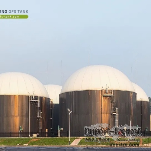 500m3-5000m3 Glass Lined Steel Tank Used in Biogas Engineering Projects