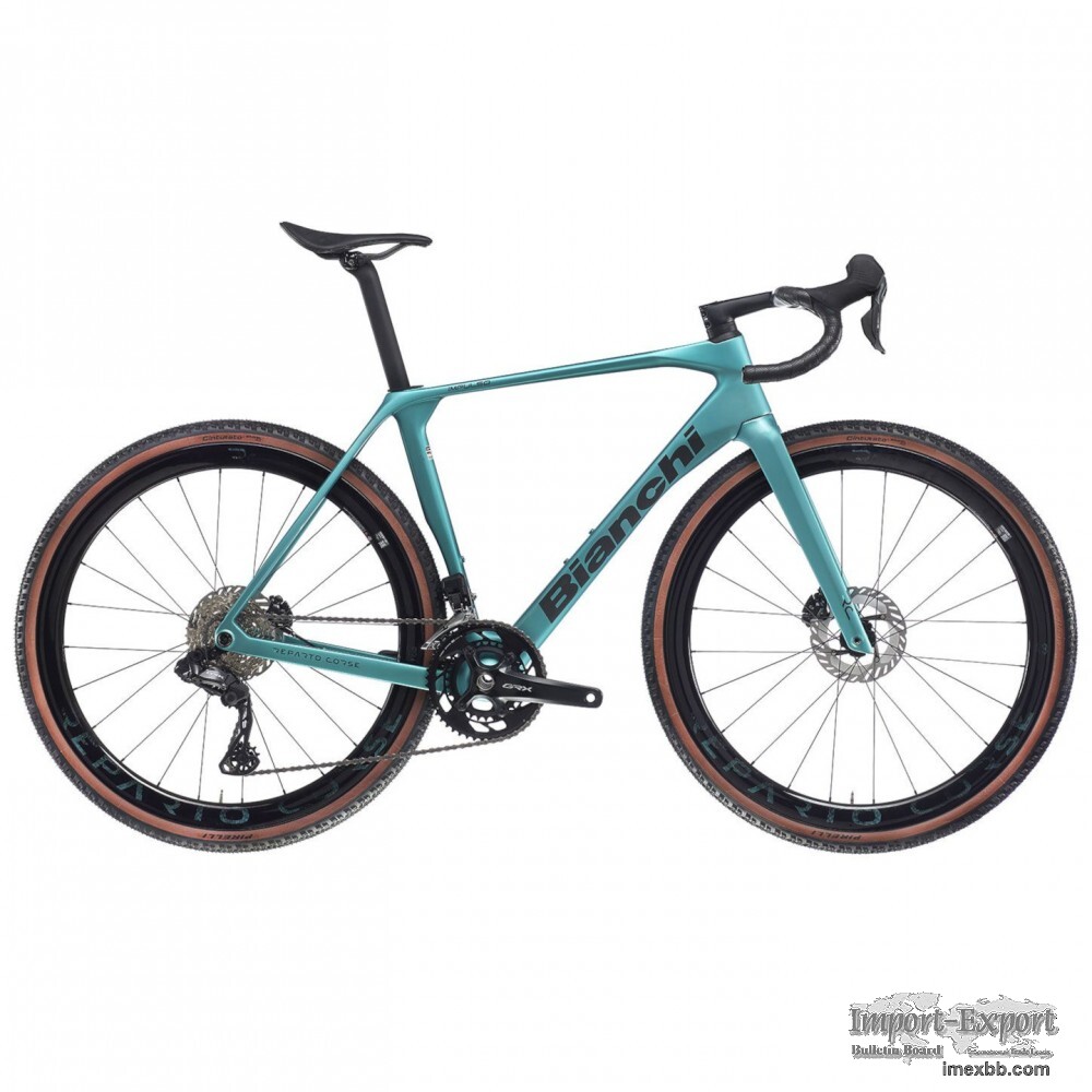 2025 Bianchi IMPULSO RC GRX 825 DI2 2x12sp Gravel Bike (ALLDAYBIKE)