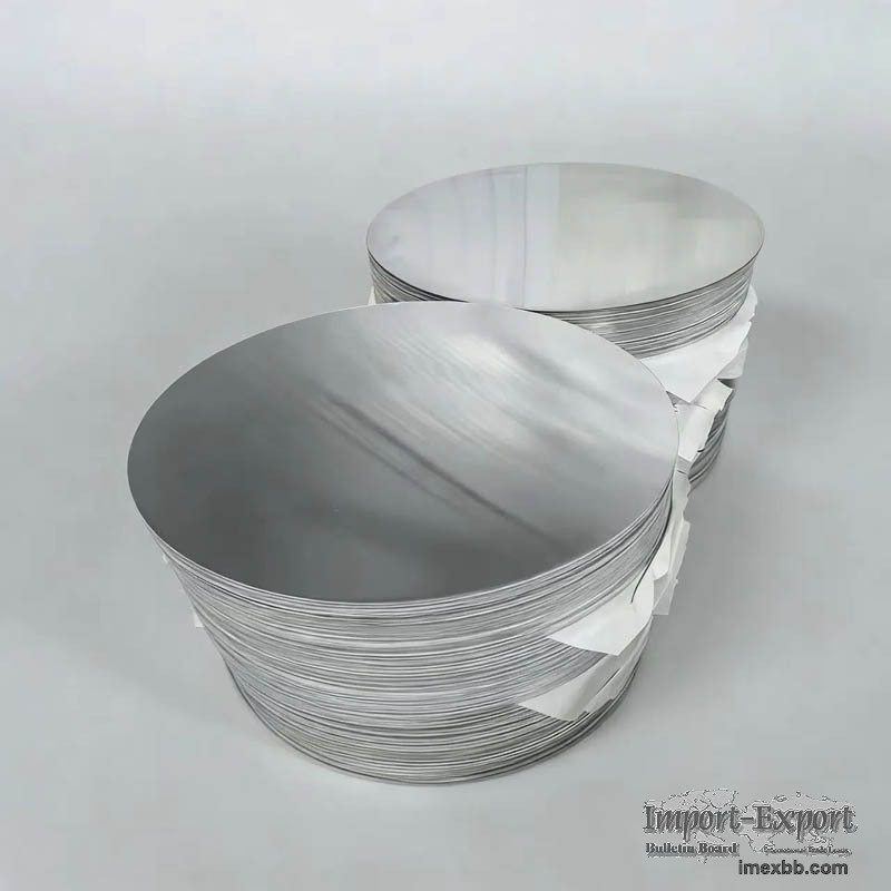 1050, 1060, 1100, 3003 Food-Grade Aluminum Circles for Kitchenware