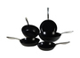 Wholesale Ceramic Nonstick 5-Piece Carbon Steel Cookware Set