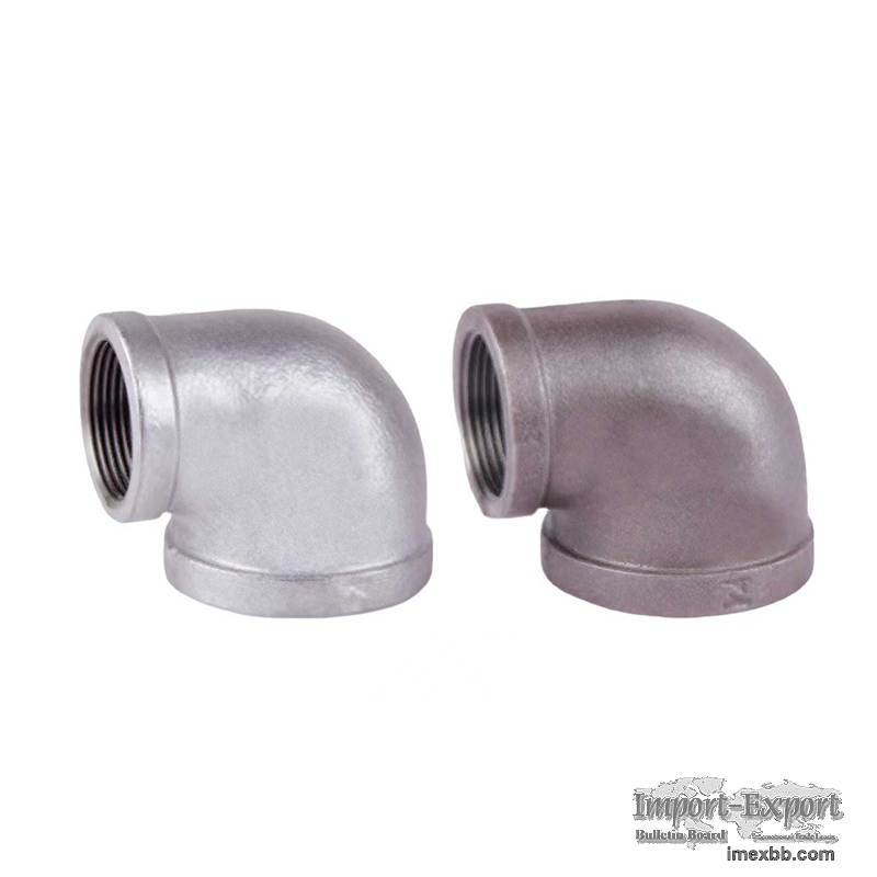 Malleable Cast Iron 90° Equal Elbow