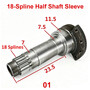 Half Shaft Sleeve for Wheel Loader Spare Parts