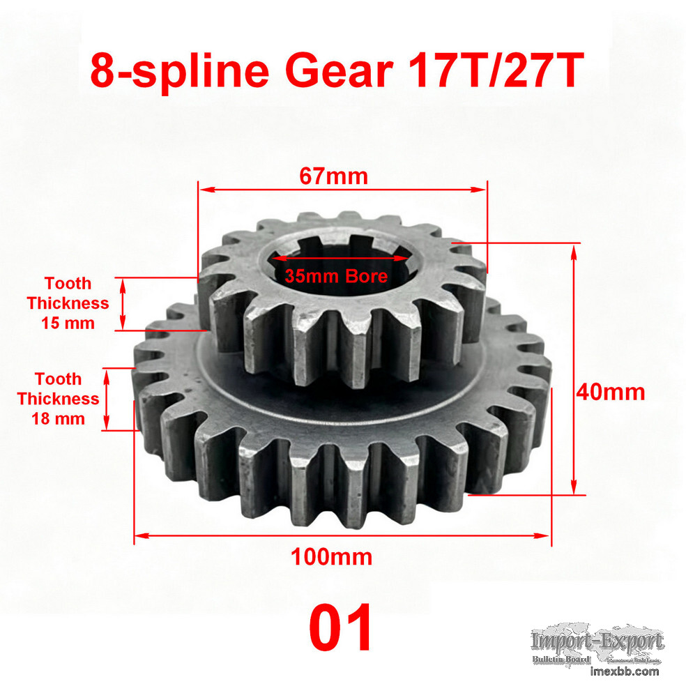 China Wheel Loader Transmission Gearbox Gear