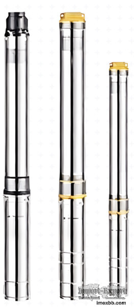 Stainless steel deep well submersible multistage centrifugal borehole pump