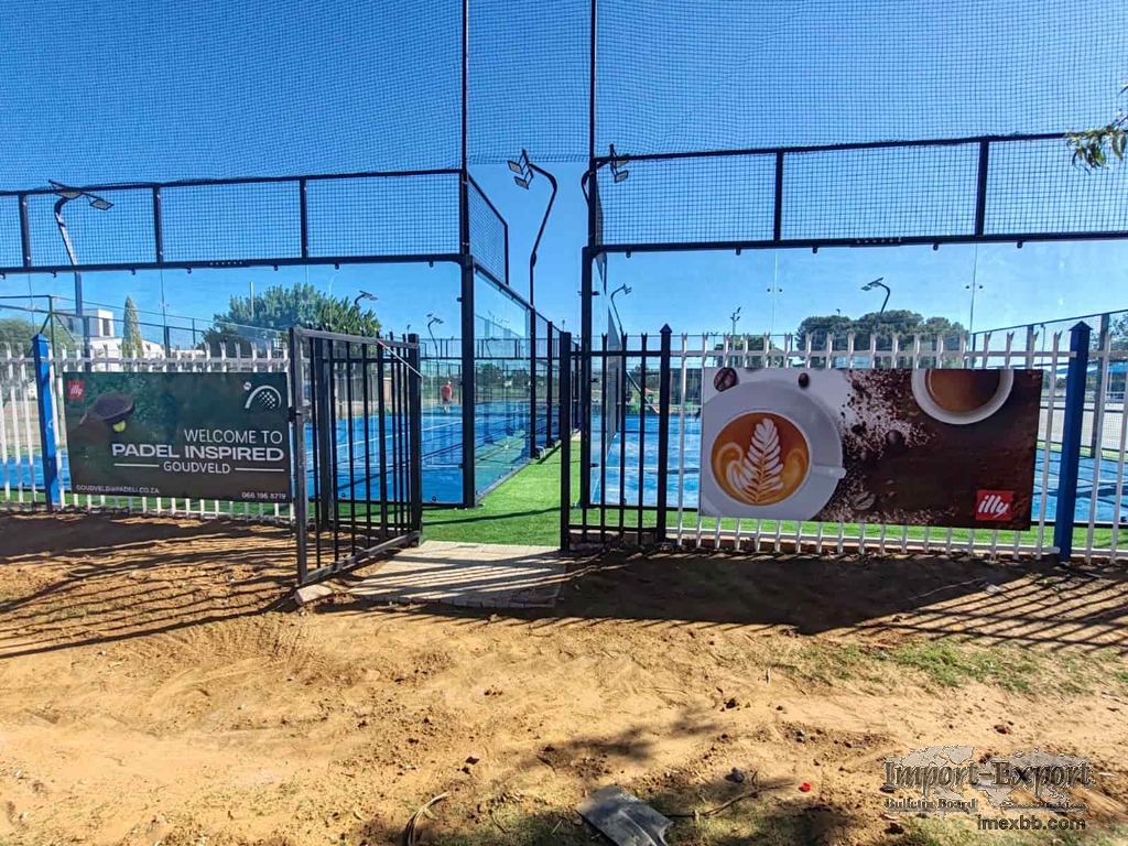 Panoramic Paddle Court Indoor Padel Tennis Courts 001-3