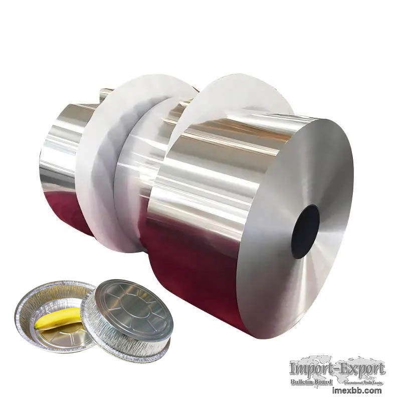 8011 H24 Aluminum Foil Jumbo Rolls for Food Container Materials