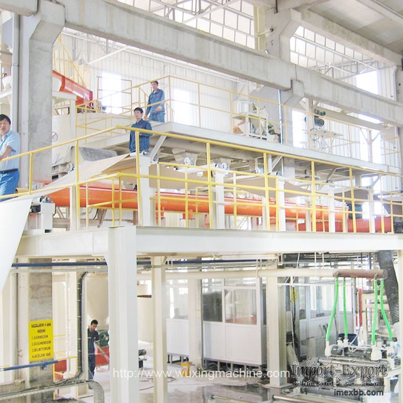 Gypsum Board Production Line of Capacity 20 Million Sqm