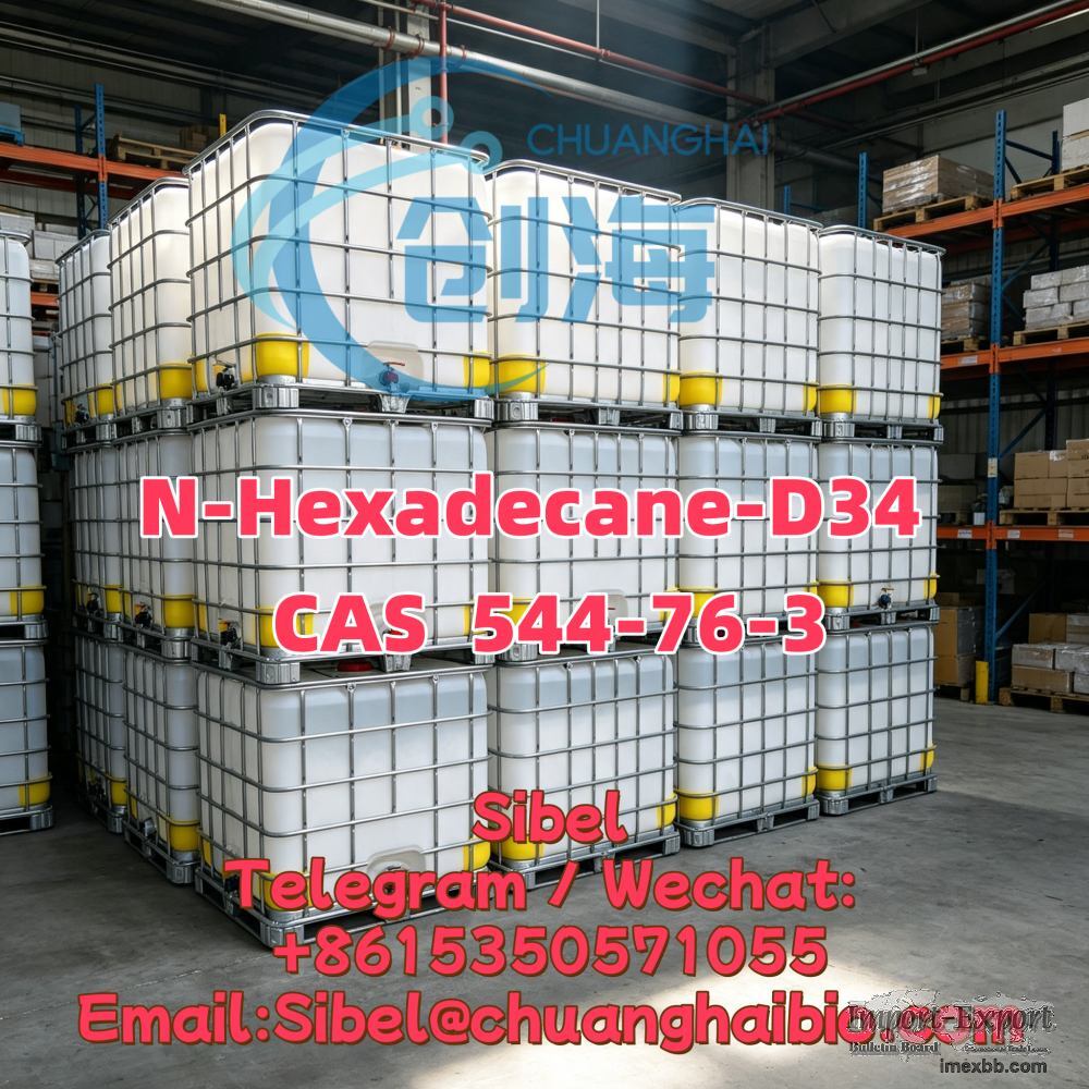 Factory Supply 99% N-Hexadecane-D34 CAS 544-76-3 with Best Price