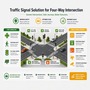 Traffic Signal Solution for Four-Way Intersection