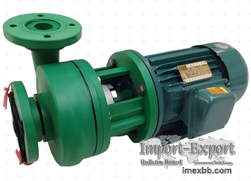 FP RPP polypropylene centrifugal transfer chemical pump