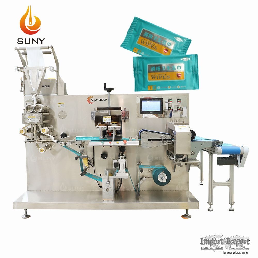 Single Back Seal Wet Wipes Machine