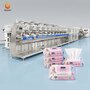 Twin Rolls 12 Wet Wipes Machine