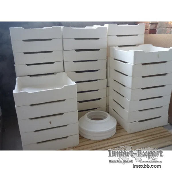 corundum mullite saggers for lithium battery materials