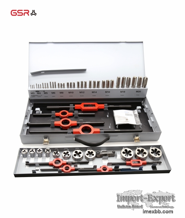 56pcs HSS High Quality Threading Tap and Die Set