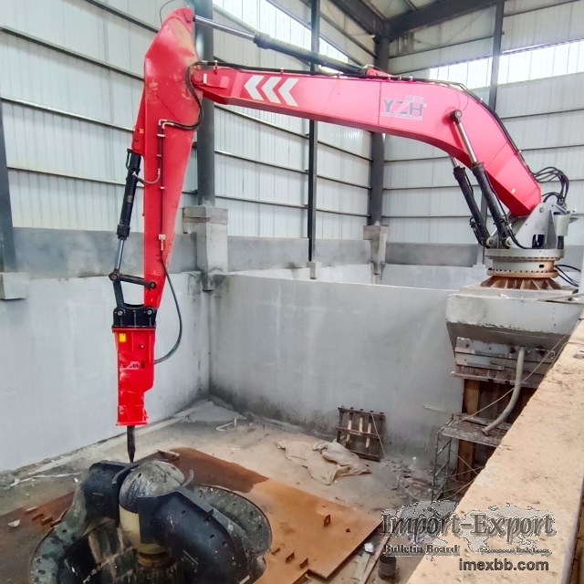 YZH WHC1070 Hydraulic Rock Breaker Boom System  OEM & ODM Customizable