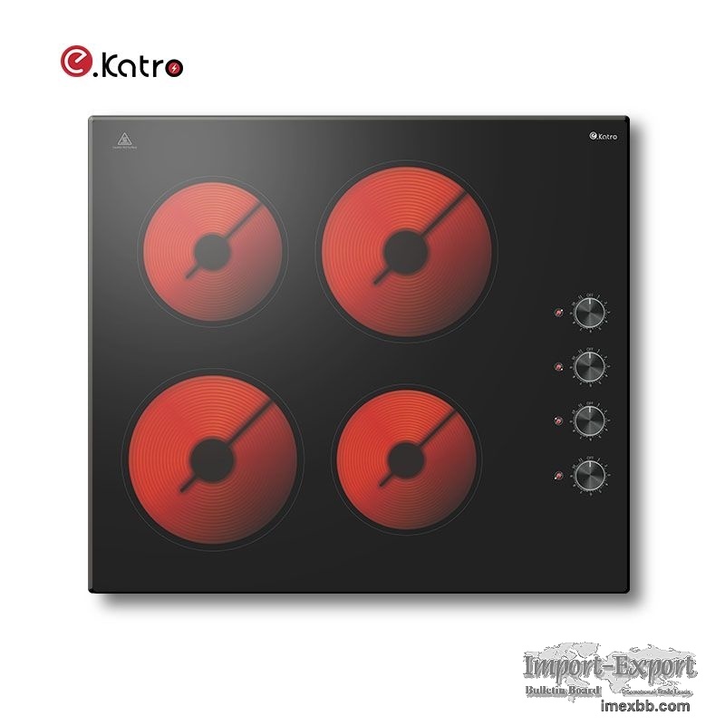 HF60K1B1E Four Zone Infrared Cooker with Knob Control