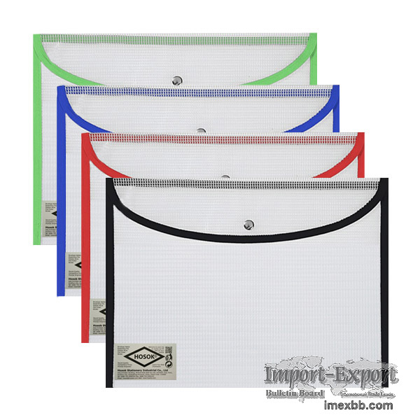 HS266 large snap mesh bag