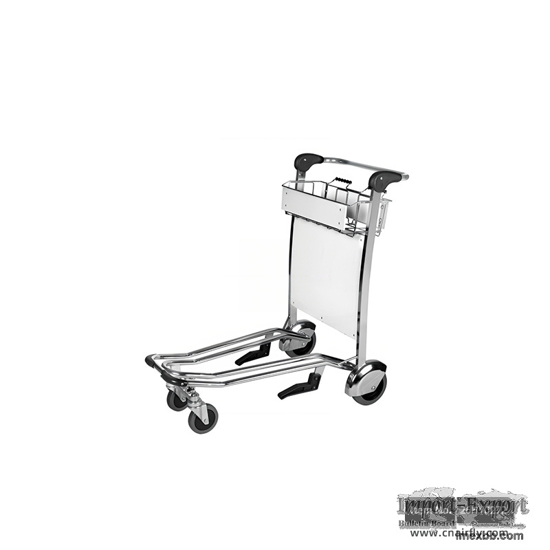 Airport ground luggage trolley