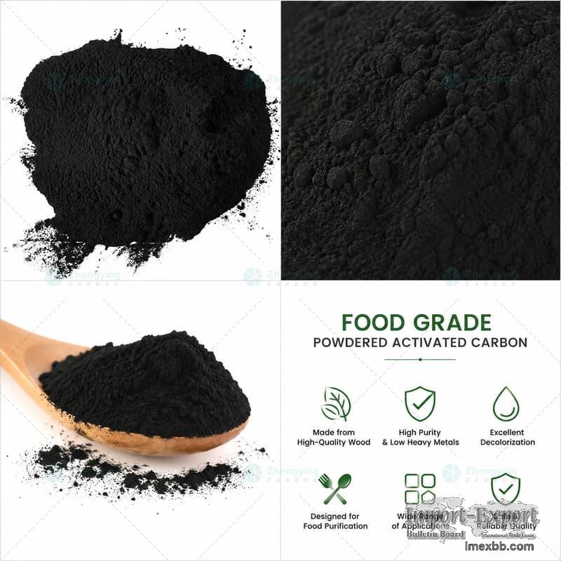 Food Grade Powdered Activated Carbon