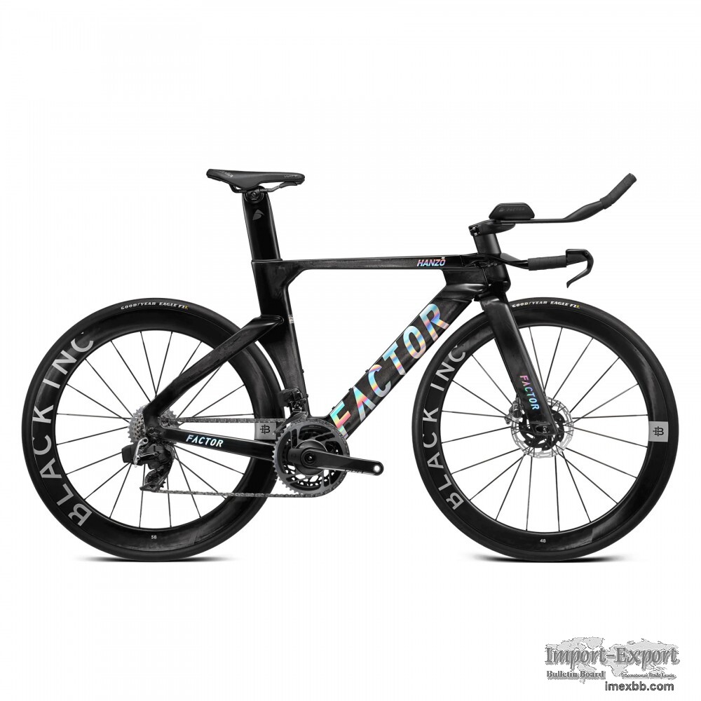 2026 Factor HANZO SRAM Red with Power Meter Carbon Triathlon RB (RUNCYCLES)